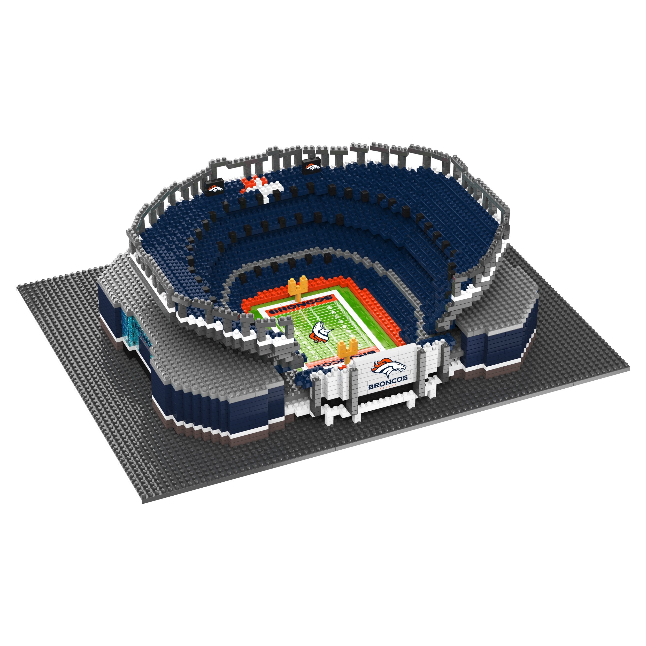 Denver Broncos, 3D Stadium View, Mile High Stadium