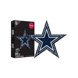 Dallas Cowboys NFL Logo Wood Jigsaw Puzzle PZLZ