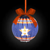 Houston Astros MLB LED Shatterproof Ball Ornament