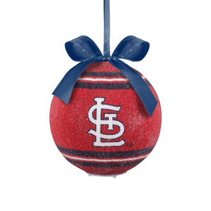 St Louis Cardinals MLB LED Shatterproof Ball Ornament
