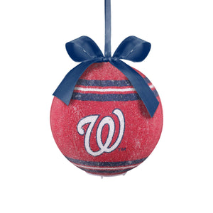 Washington Nationals MLB LED Shatterproof Ball Ornament