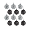 San Antonio Spurs NBA 12 Pack Ball Ornament Set