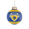 Golden State Warriors 2022 NBA Champions Glass Ball Ornament