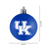 Kentucky Wildcats NCAA 12 Pack Ball Ornament Set