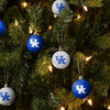 Kentucky Wildcats NCAA 12 Pack Ball Ornament Set