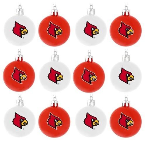 Louisville Cardinals Round Logo Ornament