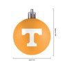 Tennessee Volunteers NCAA 12 Pack Ball Ornament Set