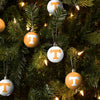 Tennessee Volunteers NCAA 12 Pack Ball Ornament Set