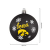 Iowa Hawkeyes NCAA 5 Pack Shatterproof Ball Ornament Set
