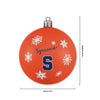 Syracuse Orange NCAA 5 Pack Shatterproof Ball Ornament Set