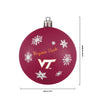 Virginia Tech Hokies NCAA 5 Pack Shatterproof Ball Ornament Set