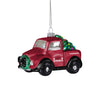 Arkansas Razorbacks NCAA Blown Glass Truck Ornament