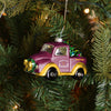 Arizona State Sun NCAA Blown Glass Truck Ornament