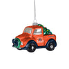 Auburn Tigers NCAA Blown Glass Truck Ornament