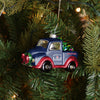 Arizona Wildcats NCAA Blown Glass Truck Ornament