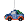 Boise State Broncos NCAA Blown Glass Truck Ornament