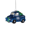 BYU Cougars NCAA Blown Glass Truck Ornament