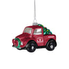 Indiana Hoosiers NCAA Blown Glass Truck Ornament