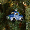 Kentucky Wildcats NCAA Blown Glass Truck Ornament