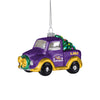 LSU Tigers NCAA Blown Glass Truck Ornament