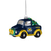 Michigan Wolverines NCAA Blown Glass Truck Ornament