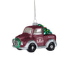 Montana Grizzlies NCAA Blown Glass Truck Ornament