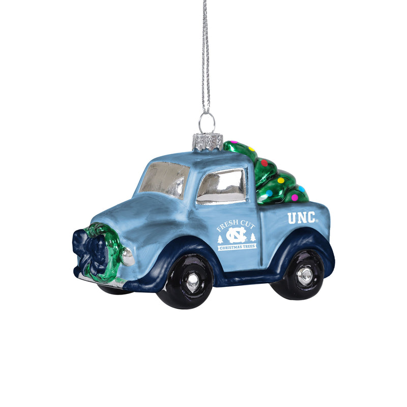 New York Giants NFL Blown Glass Truck Ornament