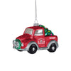 Ohio State Buckeyes NCAA Blown Glass Truck Ornament