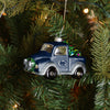 Penn State Nittany NCAA Blown Glass Truck Ornament