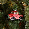 Texas Tech Red NCAA Blown Glass Truck Ornament