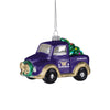 Washington Huskies NCAA Blown Glass Truck Ornament