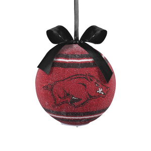 Arkansas Razorbacks NCAA LED Shatterproof Ball Ornament