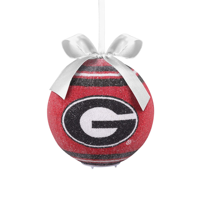 Georgia Bulldogs Atlanta Braves Ornament: Georgia Bulldogs 