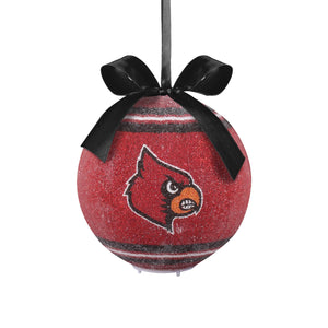 Louisville Cardinals NCAA LED Shatterproof Ball Ornament