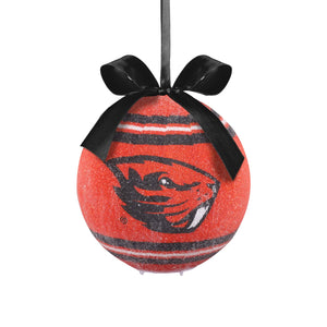 Oregon State Beavers NCAA LED Shatterproof Ball Ornament