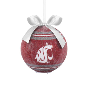 Washington State Cougars NCAA LED Shatterproof Ball Ornament