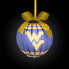 West Virginia Mountaineers NCAA LED Shatterproof Ball Ornament