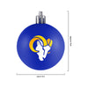 Los Angeles Rams NFL 12 Pack Ball Ornament Set