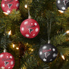 Atlanta Falcons NFL 5 Pack Shatterproof Ball Ornament Set