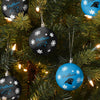 Carolina Panthers NFL 5 Pack Shatterproof Ball Ornament Set