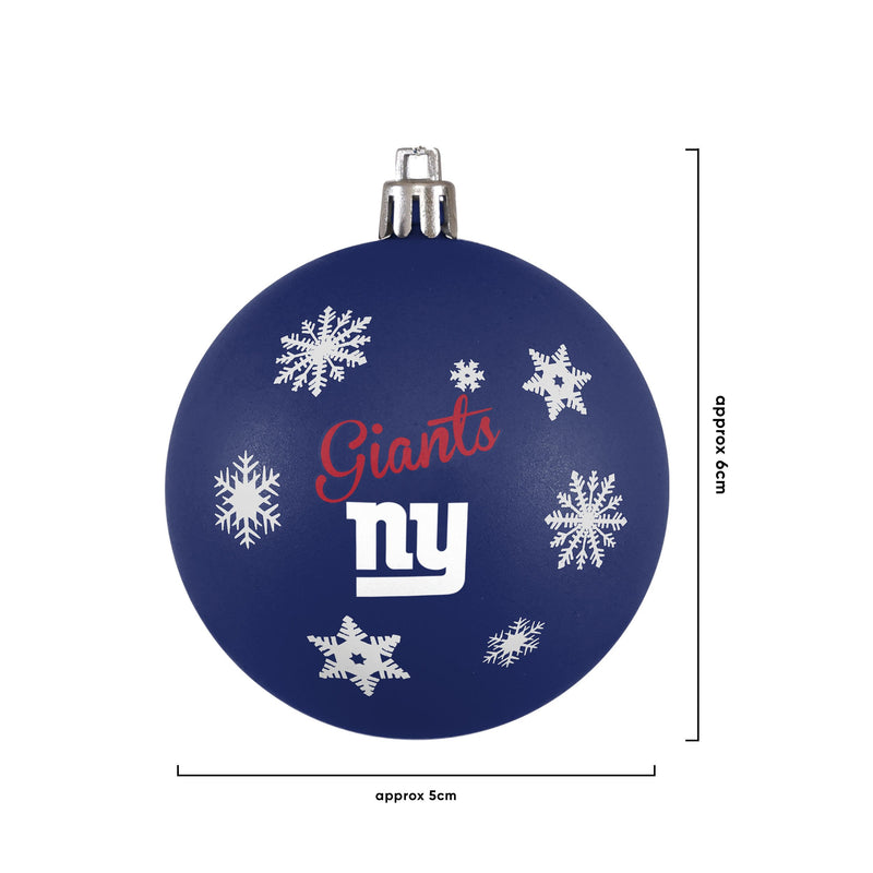 New York Giants NFL Home & Away Jersey Ornament 2 Pack Set - 6 Count Case  *SALE*