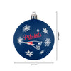 New England Patriots NFL 5 Pack Shatterproof Ball Ornament Set