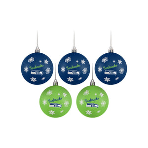 Houston Astros Six-Pack Shatterproof Tree And Star Ornament Set