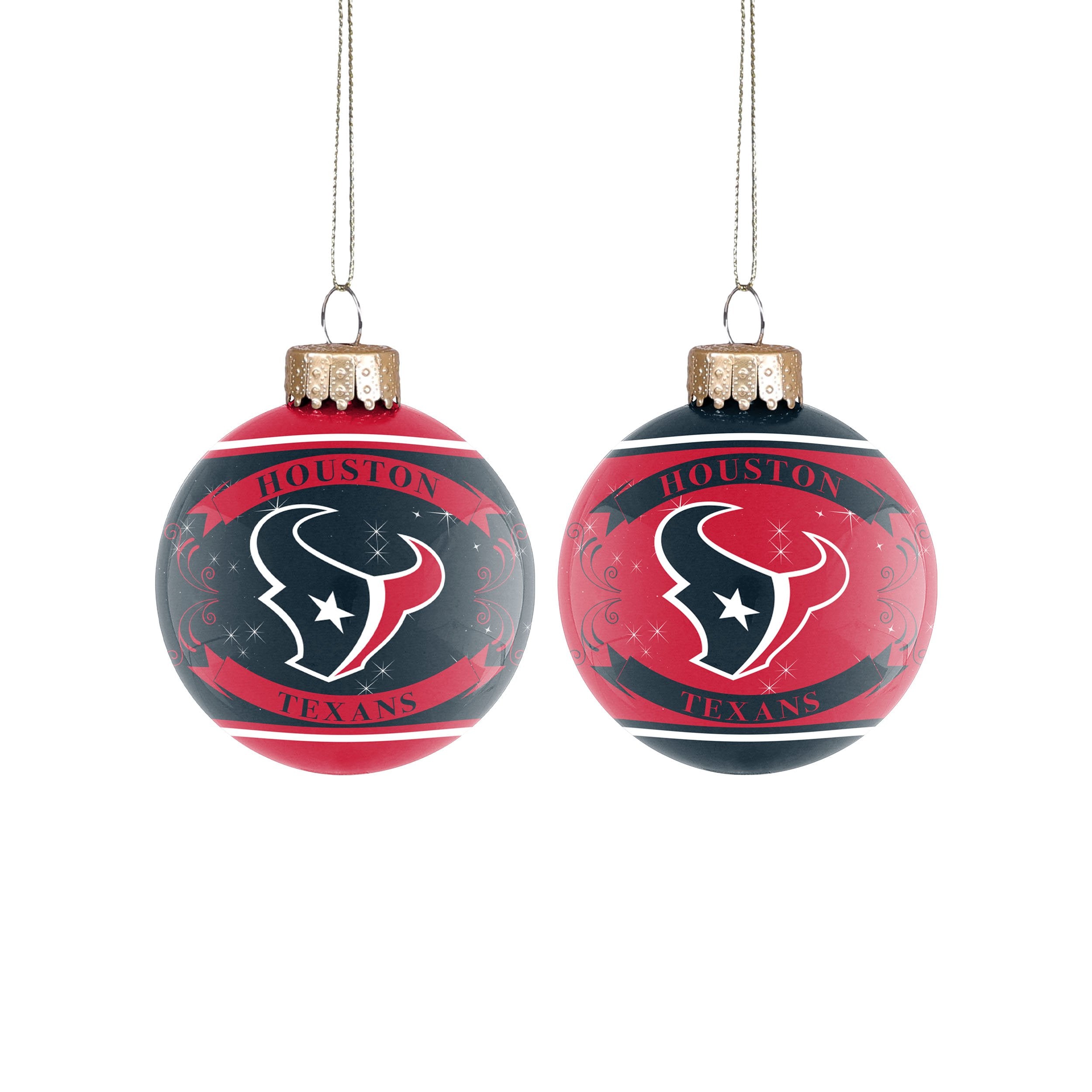 FOCO Arizona Cardinals Glass Ball Team Ornament