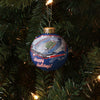 Buffalo Bills NFL Stadium Print Glass Ball Ornament