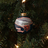 Chicago Bears NFL Stadium Print Glass Ball Ornament