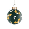 Green Bay Packers NFL Stadium Print Glass Ball Ornament