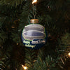 Seattle Seahawks NFL Stadium Print Glass Ball Ornament