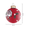 Tampa Bay Buccaneers NFL Stadium Print Glass Ball Ornament