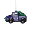 Baltimore Ravens NFL Blown Glass Truck Ornament